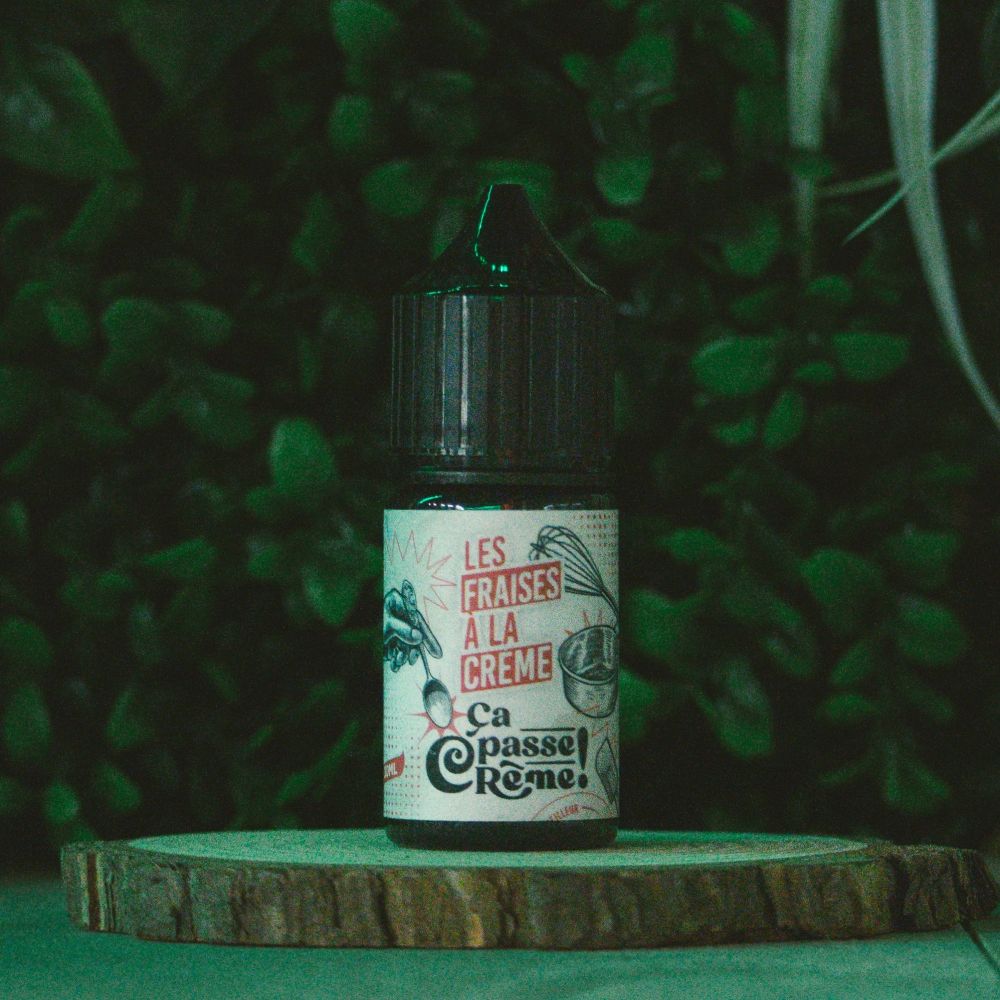 Concentré Les Fraises à la Crème - Ça Passe Crème 30ml