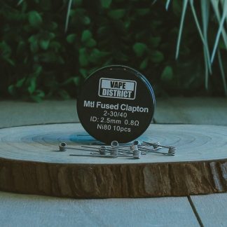 MTL Fused Clapton 0,8 - Vape District (boite de 10)