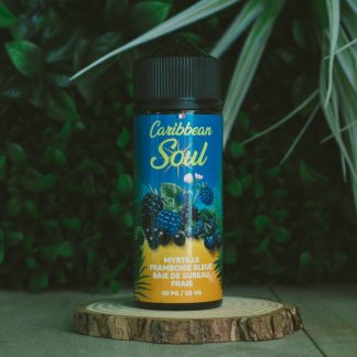 Myrtille Framboise Bleue Baie de Sureau Frais - Caribbean Soul - 100ml