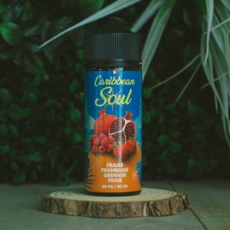 Fraise Framboise Grenade Frais - Caribbean Soul - 100ml