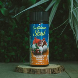 Fraise Blanche Groseille Grenade Frais - Caribbean Soul - 100ml