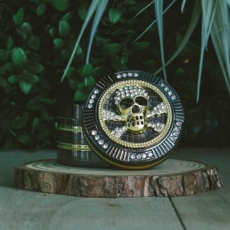 Grinder Bling Bling Skull - 50mm