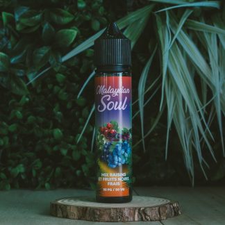 Mix Raisins Fruits Noirs Frais - Malaysian Soul - 50ml