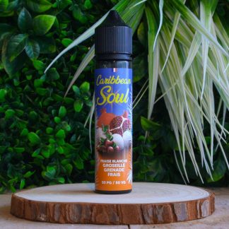 Fraise Blanche Groseille Grenade Frais - Caribbean Soul - 50ml
