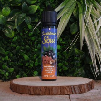 Framboise Cassis Réglisse Frais - Caribbean Soul - 50ml