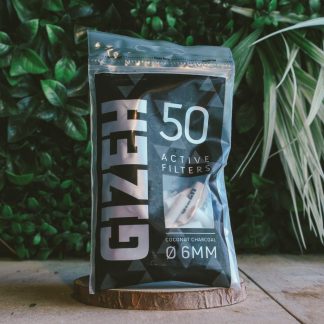 Gizeh Sachet de 50 Filtres au charbon actif - BuralZen